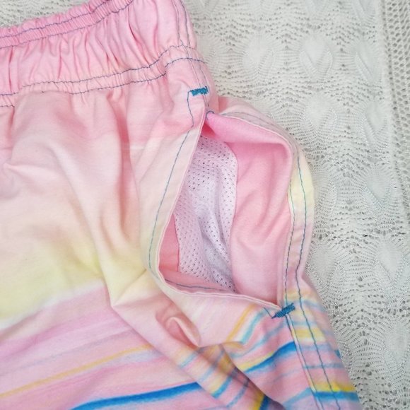 AMS Swimwear popsicle print swim shorts multi color size XG beach gym mesh liner - Picture 5 of 10